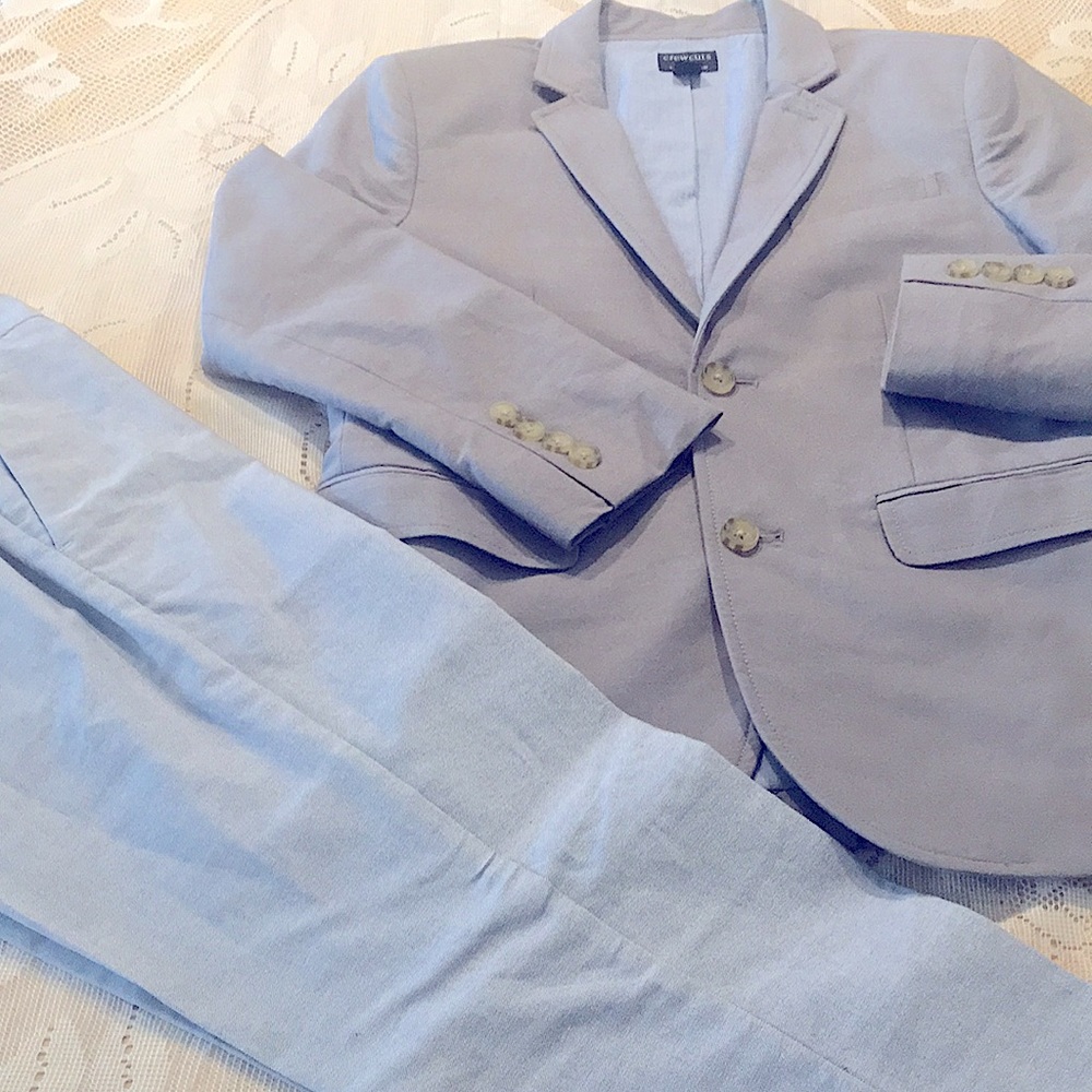 Crewcuts Thompson suit - Size 12